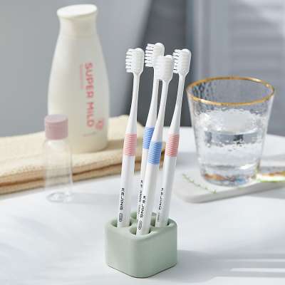 Fashion hotel bathroom accessory set diatom toothbrush cup holder