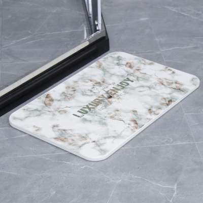 China ultrastrong water absorption quickdry diatom bath mat set