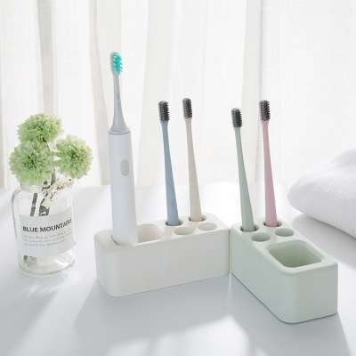 Anti-Bacterial diatomite bathroom accessories cartoon toothbrush holder